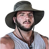 cheap Outdoor Headwear-Hat Sun Hat Fishing Hat UPF50+ UV Protection Breathable for Polyester Summer