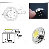 olcso Kéttűs LED-es izzók-4db g4 szuperfényes ufo esernyő alakú süllyesztett led g4 light mini kukorica izzó dc12v cob led nagy teljesítményű cső 25x18mm