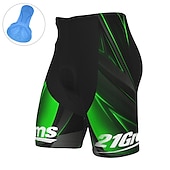 billiga Shorts, tights och byxor för män-Herr Cykelvägshorts Cykelshorts Cykel Shorts Byxor Bergscykling Vägcykling sporter 3D Tablett Cykel Andningsfunktion Snabb tork Svart Gul Polyester Elastan Kläder Cykelkläder