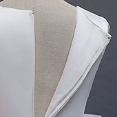 billige Enhjørningskjoler-barn jentekjole fargeblokk regnbue ermeløs fest søt polyester maxi tyll kjole sommer vår 3-12 år lys rosa hvit elfenben