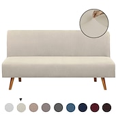 baratos Capa do sofá futon.-capa de futon capa de sofá elástica capa de sofá de amor capa de sofá para cães animal de estimação, capa de sofá-cama capa de sofá lavável protetor de móveis macio durável