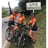 baratos Conjuntos de Roupa de Mulher-malha de manga curta para ciclismo com shorts triatlo tri terno azul bicicleta de secagem rápida respirável roupas com padrão esportivo