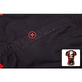 halpa Miesten pelipaidat-Miesten Pyöräily jersey Kuviollinen Uutuudet Hauska Lyhythihainen Pyörä Villapusero Topit 3 takataskulla Maastopyöräily Maantiepyöräily UV-vastustuskykyinen Nopea kuivuminen Takatasku Kosteuden