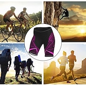 abordables Pantalones, shorts y faldas de mujer-Mujer Graphic Estampado Pantalones cortos de ciclismo de carretera Pantalones cortos bicicleta Culotte Ciclismo Bicicleta Bermudas Pantalones Cortos Acolchados MTB Bicicleta Montaña Ciclismo Carretera