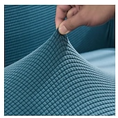 baratos Cobertura de Sofa-capas de sofá à prova de poeira todo-poderosas, elásticas, em forma de l, capa de sofá em tecido supermacio, cor de vinho, com uma capa de reforço grátis, capa de sofá moderna para sala de estar,