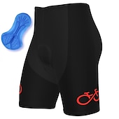 cheap Men&#039;s Shorts, Tights &amp; Pants-Men&#039;s Cycling Road Shorts Bike Shorts Cycling Padded Shorts Bike Shorts Padded Shorts / Chamois Mountain Bike MTB Road Bike Cycling Sports Graphic 3D Pad Cycling Breathable Quick Dry Black Yellow