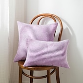 cheap Textured Throw Pillows-Decorative Toss Pillows Fall Throw Pillow Covers Simple Northern Europe Short Plush Solid Colored Home Office Pillow Case Cover Living Room Bedroom Sofa Cushion Cover Pink Blue Sage Green