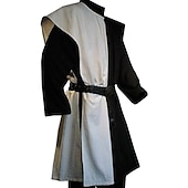economico Cime-Punk &amp; Gotico Medievale Rinascimento Blusa / Camicia Fiera del Ren Guerriero Cavaliere Vichingo Tinta unica Per uomo Vichingo Feste Adulti Blusa