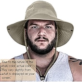 cheap Outdoor Headwear-Hat Sun Hat Fishing Hat UPF50+ UV Protection Breathable for Polyester Summer