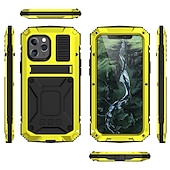 abordables Carcasas iPhone-teléfono Funda Para iPhone 16 Pro Max Plus iPhone 15 Pro Max iPhone 14 13 12 11 Pro Max Plus Mini Impermeable Funda de Cuerpo Entero Armadura Protección de grado militar con película de vidrio de