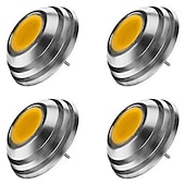 olcso Kéttűs LED-es izzók-4db g4 szuperfényes ufo esernyő alakú süllyesztett led g4 light mini kukorica izzó dc12v cob led nagy teljesítményű cső 25x18mm