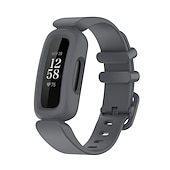 זול להקות שעונים של Fitbit-צפו בנד ל פיטביט Ace 3 סיליקון רך תַחֲלִיף רצועה עם קייס עמיד במים מתכוונן צמיד