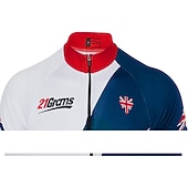 Bărbați Jersey de ciclism Cu model UK Steag Național Manșon scurt Bicicletă Jerseu Topuri cu 3 buzunare spate Ciclism montan Ciclism stradal Rezistent la UV Uscare rapidă Înapoi de buzunar ieftine Tricouri pentru bărbați-Bărbați Jersey de ciclism Cu model UK Steag Național Manșon scurt Bicicletă Jerseu Topuri cu 3 buzunare spate Ciclism montan Ciclism stradal Rezistent la UV Uscare rapidă Înapoi de buzunar