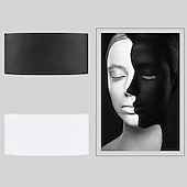 economico applique da esterno-applique da parete a led per esterni impermeabile ip65 8w illuminazione su e giù per interni lampada da parete curva a doppia testa lampada moderna camera da letto ac85-265v