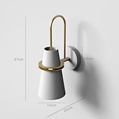 levne Vnitřní nástěnná světla-lightinthebox led nástěnné světlo led nástěnné svítidlo v severském stylu nástěnné svítidla led nástěnná světla obývací pokoj jídelna železo nástěnné světlo 110-240 v