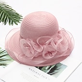 halpa Juhlahatut-Hatut verkko aurinkohattu rento loma ystävänpäivä Melbourne Cup muoti kukka hännäke päänkoriste mekko jollekin Derby-hatut kilpailupäivän mekko 2025