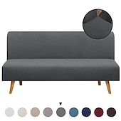 baratos Capa do sofá futon.-capa de futon capa de sofá elástica capa de sofá de amor capa de sofá para cães animal de estimação, capa de sofá-cama capa de sofá lavável protetor de móveis macio durável