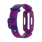 זול להקות שעונים של Fitbit-צפו בנד ל פיטביט Ace 3 סיליקון רך תַחֲלִיף רצועה עם קייס עמיד במים מתכוונן צמיד