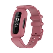 זול להקות שעונים של Fitbit-צפו בנד ל פיטביט Ace 3 סיליקון רך תַחֲלִיף רצועה עם קייס עמיד במים מתכוונן צמיד