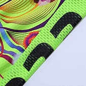 abordables Conjuntos de Ropa de Mujer-Mujer Maillot de Ciclismo con Culotte Manga Corta MTB Bicicleta Montaña Ciclismo Carretera Verano Primavera Otoño Amarillo Rosa Rojo Rayas Estampado Flores Botánica Flor Gracioso Bicicleta Filtro