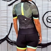 Χαμηλού Κόστους Γυναικεία σετ ρούχων-Γυναικεία Φανέλα και σορτς ποδηλασίας Ολόσωμη στολή για τρίαθλο Κοντομάνικο Ποδηλασία Βουνού Ποδηλασία Δρόμου Καλοκαίρι Άνοιξη Φθινόπωρο Κόκκινο Μπλε Πορτοκαλί