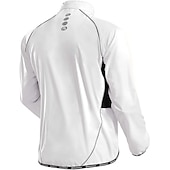 cheap Men&#039;s Jackets &amp; Gilets-Nuckily Men&#039;s Cycling Jacket Rain Jacket Packable Waterproof Windproof UV Protection Bike Jacket Windbreaker Mountain Bike MTB Road Bike Cycling City Bike Cycling Black White Yellow Bike Wear