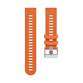 tanie Opaski do zegarków Garmin-Pasek do zegarka na Garmin Forerunner 55 245 645 Music Venu 2 Plus / Sq / Sq Muzyka Vivomove 3 HR Luxe Style Sport Podejście S42 / S40 / S12 Venu Silikon Zastąpienie Pasek 20mm Regulowany Oddychający