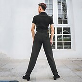 preiswerte Hose-Latein-Tanz Hosen Einfarbig Herren Leistung Freizeitskleidung Hoch Polyester