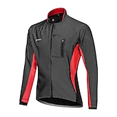 abordables Chaquetas y chalecos para hombre-Nuckily Hombre Chaqueta de Ciclismo Invierno Mantiene abrigado Alta visibilidad Resistente al Viento Transpirable Bicicleta Chaqueta Chándal MTB Bicicleta Montaña Ciclismo Carretera Ciclismo urbano