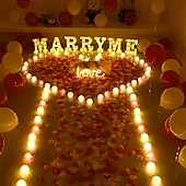 cheap Decorative Lights-LED Letter Lights Sign 26 Letters Alphabet Light Up Letters Sign for Night Light Wedding Birthday Party Battery Powered Christmas Dorm Lamp Home Bar Decoration