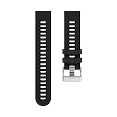 tanie Opaski do zegarków Garmin-Pasek do zegarka na Garmin Forerunner 55 245 645 Music Venu 2 Plus / Sq / Sq Muzyka Vivomove 3 HR Luxe Style Sport Podejście S42 / S40 / S12 Venu Silikon Zastąpienie Pasek 20mm Regulowany Oddychający