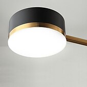 preiswerte Kronleuchter-led deckenleuchte 76/76/101,6 cm geometrische formen kronleuchter metall sputnik geometrisch galvanisierte lackierte oberflächen led nordischen stil 220-240v