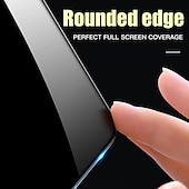abordables Protectores de pantalla para iPhone-3 paquetes Protector de Pantalla Para Apple iPhone 16 iPhone 15 Pro Max Plus iPhone 14 13 12 11 Pro Max Mini X XR XS Max 8 7 Plus Vidrio Templado Anti-Huellas Alta definición (HD) Anti-Arañazos
