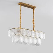 economico Lampadari-lampada a sospensione led 80 cm lanterna desgin lampadario in metallo galvanizzato moderno 220-240v