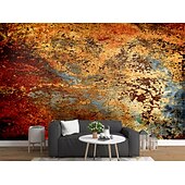 baratos Papel de Parede-mural papel de parede adesivo de parede cobrindo impressão descascar e colar autoadesivo nostálgico ferrugem ilustração art déco parede pvc / vinil decoração para casa