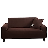 economico Copridivano-copridivano copridivano jacquard elastico divano componibile poltrona divanetto 4 o 4 o 3 posti forma a L bordeaux rosso bianco grigio nero tinta unita morbido resistente lavabile