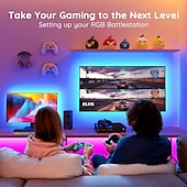 رخيصةأون أضواء الشريط للماء-20 م 4x5 م شرائط قابلة للانثناء لأضواء LED مجموعات ضوء أضواء RGB بشكل شريط 1200 المصابيح 2835 SMD 8 ملم 1SET RGB عيد الميلاد رأس السنة ضد الماء قابل للقص ديكور 100-240 V / اللصق التلقي