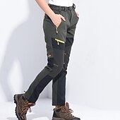 olcso Alsók-Női Planinarske hlače Fleece bélelt nadrág Télikabát Softshell nadrág Divat Tavasz Ősz Tél Külső Szigetelt Melegen tartani Gyapjú bélés Vízálló Nadrágok Alsók Rugalmas derék Cipzáras zseb Katonai