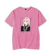 levne Kreslená a filmová postava-Darling in the Franxx Nulová dvě Anime Animák Manga Tisk Harajuku Grafika Kawaii Pro Pánské Dámské Dospělé Zpátky do školy Horká ražba