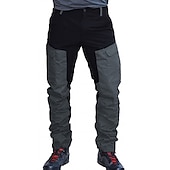 abordables pantalones activos para hombre-Hombre Pantalones cargo Pantalones de trabajo Pantalones de chándal Ropa de calle Bloque de color Al aire libre Ripstop Transpirable Multi bolsillo Reductor del Sudor Prendas de abajo 6 bolsillos