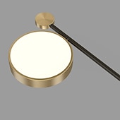 זול תושבות רצף ותושבות חצי-רצף-תאורת led תקרת 120 ס&quot;מ עיגול עיצוב קו עיצוב צורות גיאומטריות אורות אחיזה אקריליק בסגנון אמנותי גימורים צבוע ליניארי מודרני בסגנון נורדי 220-240v