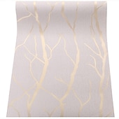 Χαμηλού Κόστους Ταπετσαρία-δροσερές ταπετσαρίες ανάγλυφη ταπετσαρία τοίχου τοιχογραφία μοντέρνα 3d ταπετσαρία χοντρή μη υφασμένη απομίμηση ελαφιού βαθύ ανάγλυφο μοτίβο καμπύλης κάλυμμα τοίχου αυτοκόλλητο ταινία μοντέρνα δέντρο