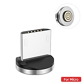 お買い得  スマホケーブル-マルチ充電ケーブル 60W 3.3フィート 6.6フィート USBCからLightning/マイクロ/USBC 3 A 急速充電 ナイロン編組 耐久 磁石バックル 用途 サムスン Xiaomi Huawei 携帯電話アクセサリー