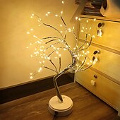 お買い得  装飾ライト-卓上盆栽ツリーライト 108 ledライト ツリーランプ 装飾的なledシマーツリー デスクトップベッドサイド 屋内装飾 母の日 バレンタインギフト