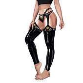 cheap Printing-Sexy Punk &amp; Gothic High Waisted Leggings Pencil Pants Skull Fancy Dress Women's Masquerade Party / Evening Adults' Pants