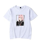levne Kreslená a filmová postava-Darling in the Franxx Nulová dvě Anime Animák Manga Tisk Harajuku Grafika Kawaii Pro Pánské Dámské Dospělé Zpátky do školy Horká ražba