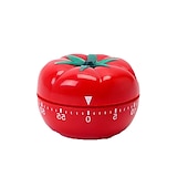 お買い得  キッチン用品＆小物-キッチンタイマーベーキング目覚まし時計トマトリマインダーメカニカルカウントダウンタイマー
