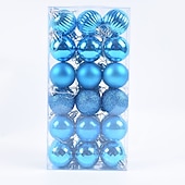 36pcs Christmas Baubles Ball Ornaments Xmas Decoration, 4cm Small Hanging Balls for Christmas Tree, Holiday, Party and Gift cheap Ornaments-36pcs Christmas Baubles Ball Ornaments Xmas Decoration, 4cm Small Hanging Balls for Christmas Tree, Holiday, Party and Gift