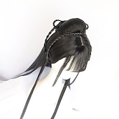 cheap Party Wigs-Vintage Wig Chinese Ancient Style Wig Modelling Wig Hanfu Multi-Purpose Ancient Costume Whole Wig Cap Custom Product Carnival Wig