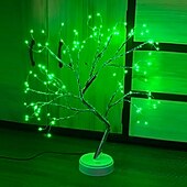 お買い得  装飾ライト-卓上盆栽ツリーライト 108 ledライト ツリーランプ 装飾的なledシマーツリー デスクトップベッドサイド 屋内装飾 母の日 バレンタインギフト